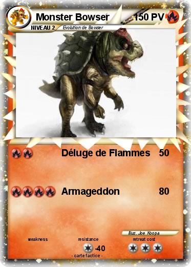 Pokemon Monster Bowser