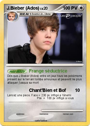 Pokemon J.Bieber (Ados)