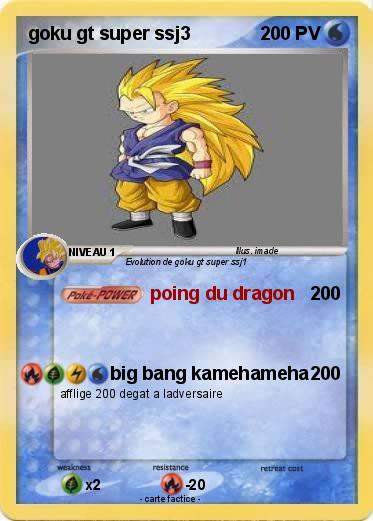 Pokemon goku gt super ssj3