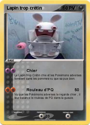 Pokemon Lapin trop crétin