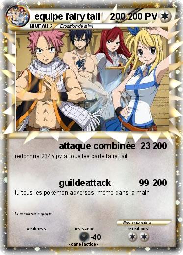 Pokemon equipe fairy tail    200