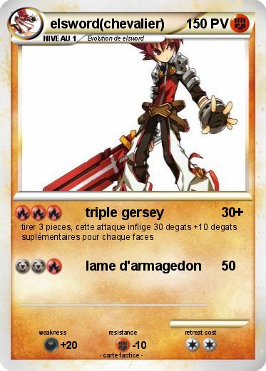 Pokemon elsword(chevalier)