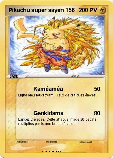 Pokemon Pikachu super sayen 156