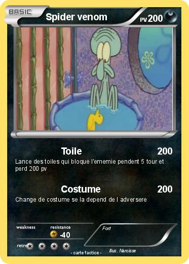 Pokemon Spider venom