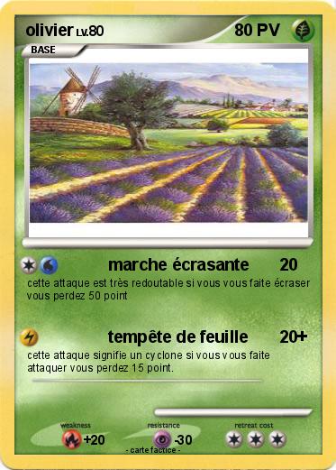 Pokemon olivier