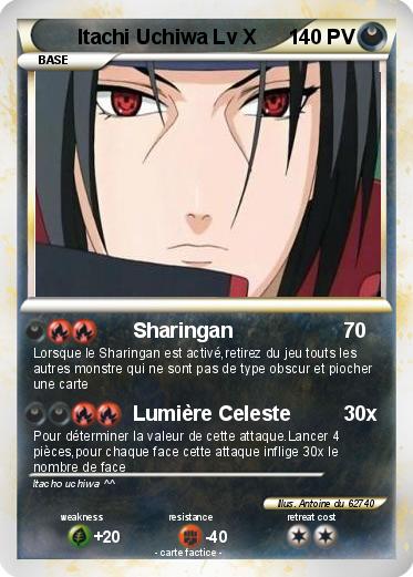 Pokemon Itachi Uchiwa Lv X