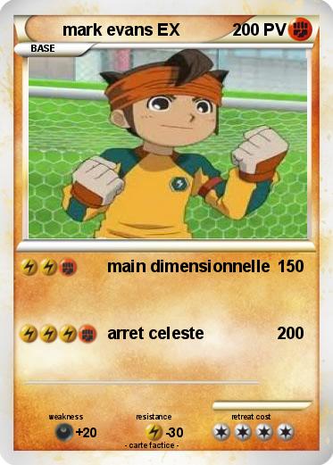Pokemon mark evans EX