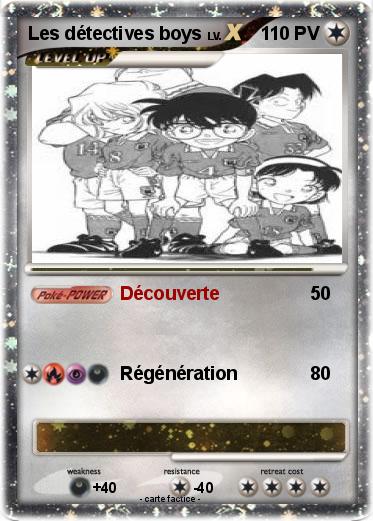 Pokemon Les détectives boys