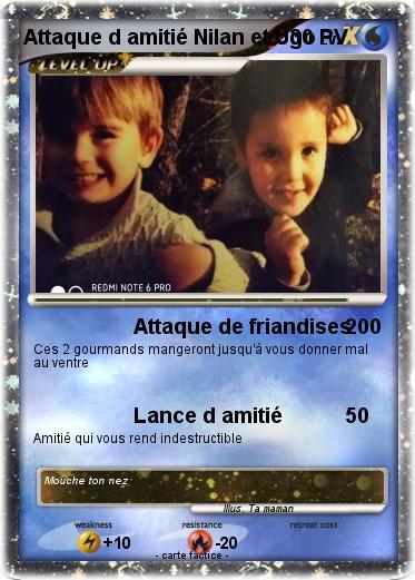 Pokemon Attaque d amitié Nilan et Ugo
