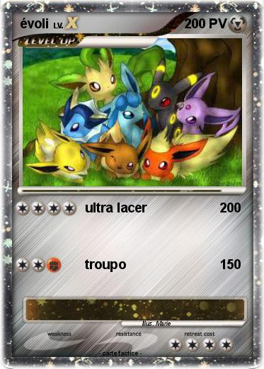 Pokemon évoli