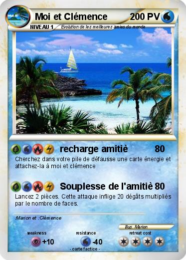 Pokemon Moi et Clémence