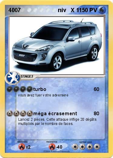Pokemon 4007                        niv   X 1     
