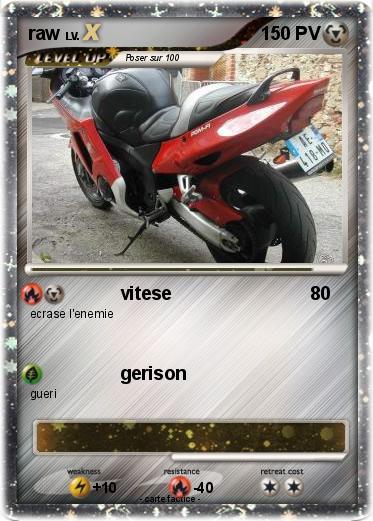 Pokemon raw