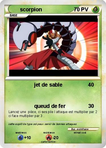 Pokemon scorpion