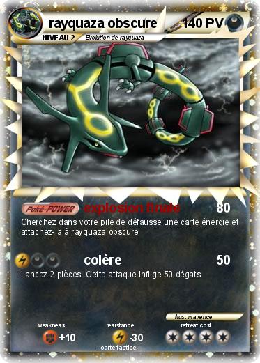 Pokemon rayquaza obscure