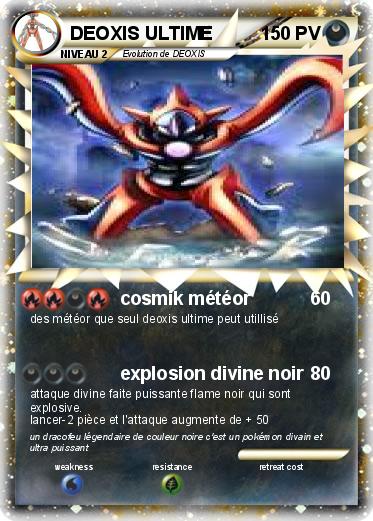 Pokemon DEOXIS ULTIME