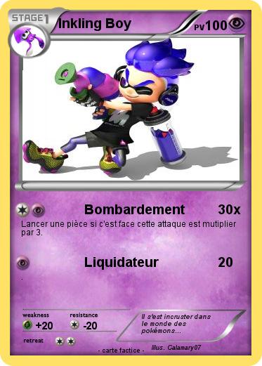 Pokemon Inkling Boy