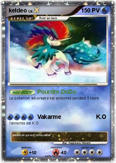 Pokemon keldeo