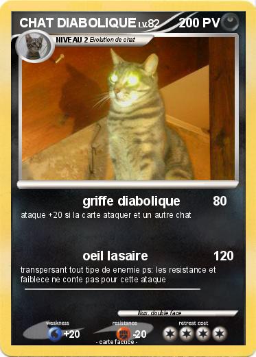 Pokemon CHAT DIABOLIQUE