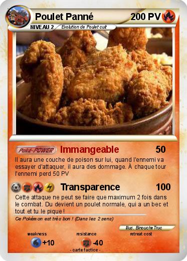 Pokemon Poulet Panné