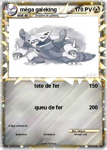 Pokemon méga galeking