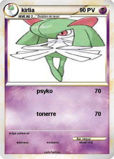 Pokemon kirlia