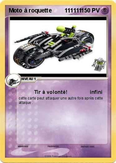 Pokemon Moto à roquette        111111
