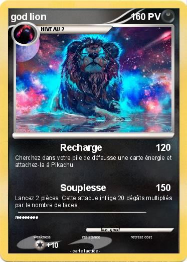 Pokemon god lion