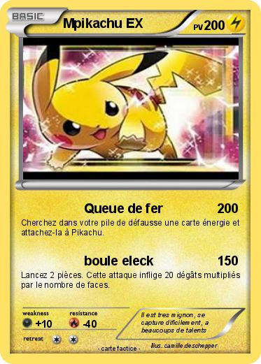 Pokemon Mpikachu EX