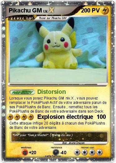 Pokemon Pikachu GM