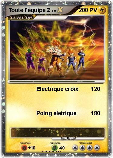 Pokemon Toute l'équipe Z