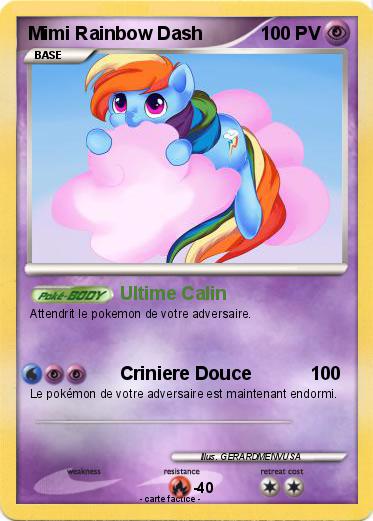 Pokemon Mimi Rainbow Dash