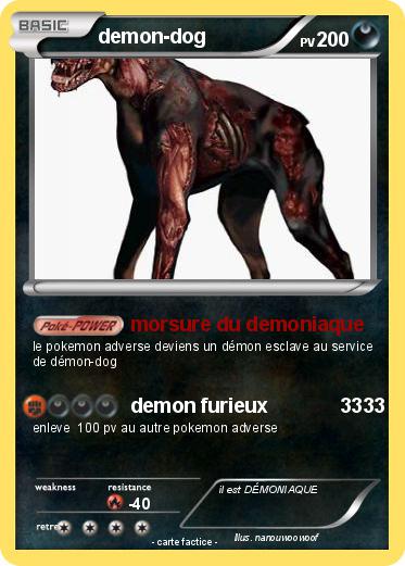 Pokemon demon-dog