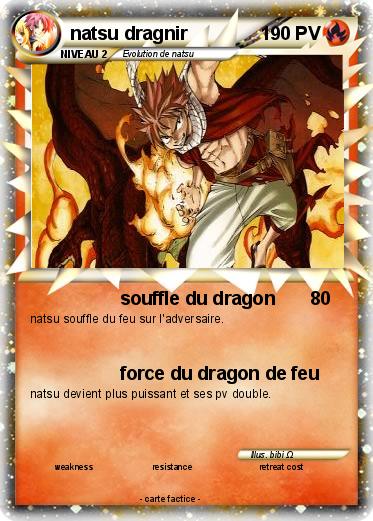 Pokemon natsu dragnir