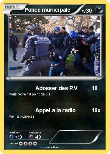 Pokemon Police municipale