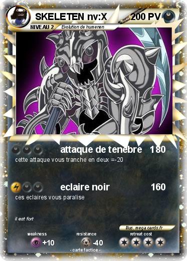 Pokemon SKELETEN nv:X