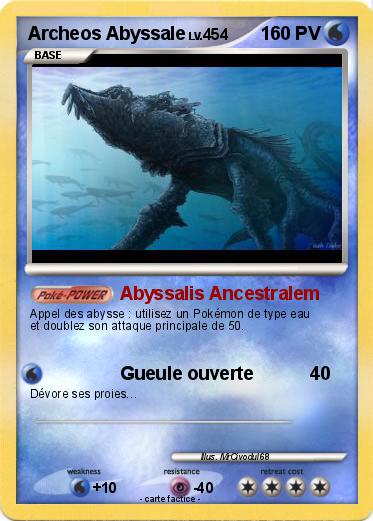 Pokemon Archeos Abyssale