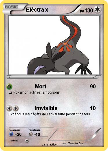 Pokemon Eléctra x