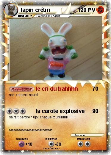 Pokemon lapin crétin
