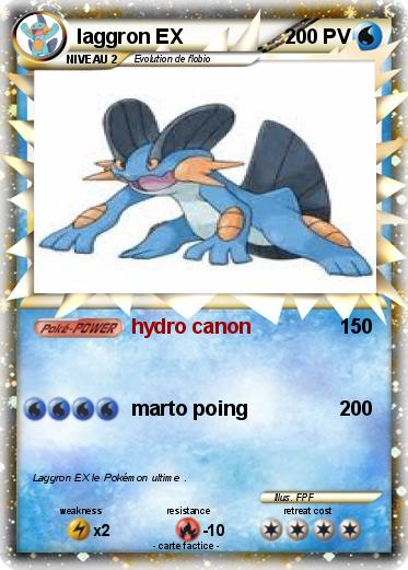 Pokemon laggron EX