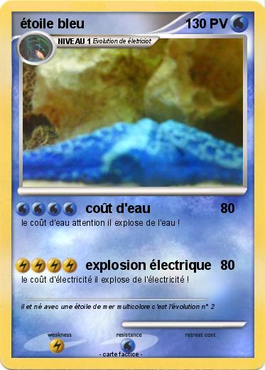 Pokemon étoile bleu