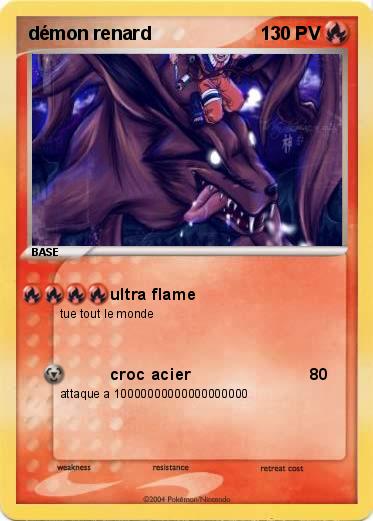 Pokemon démon renard