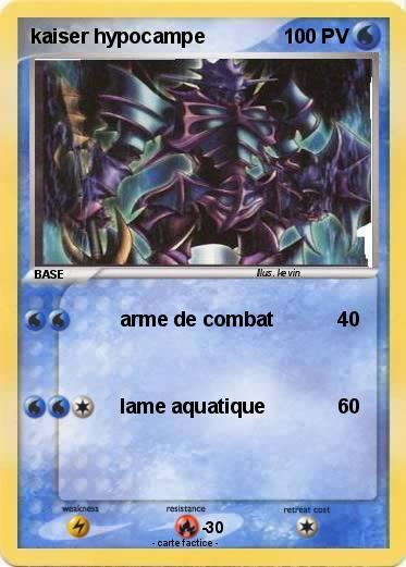 Pokemon kaiser hypocampe