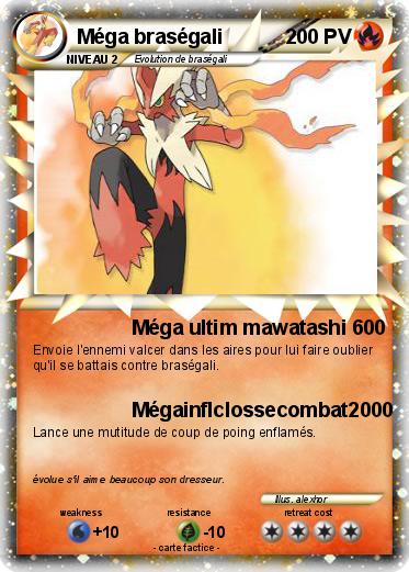 Pokemon Méga braségali