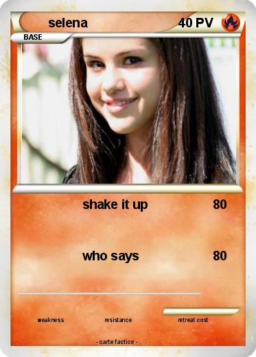 Pokemon selena