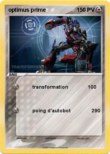 Pokemon optimus prime