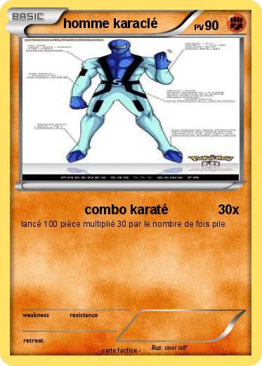 Pokemon homme karaclé
