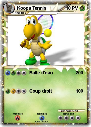Pokemon Koopa Tennis