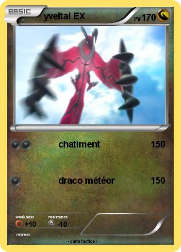 Pokemon yveltal EX
