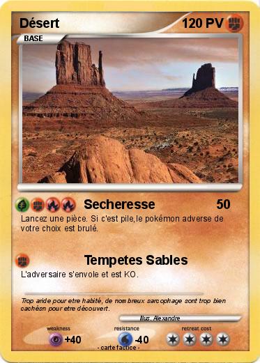 Pokemon Désert
